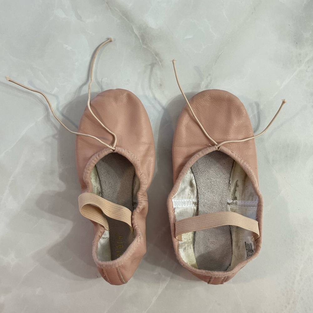 Bloch Children’s 13D Dansoft Pink Leather Full Sole Ballet Slipper Dance Shoe